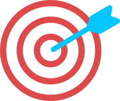 Target goals icon